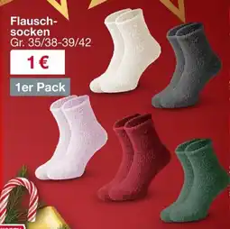 Woolworth Flauschsocken 1er Pack Angebot