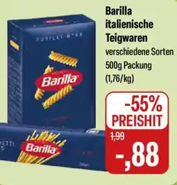 Feneberg Barilla italienische Teigwaren Angebot