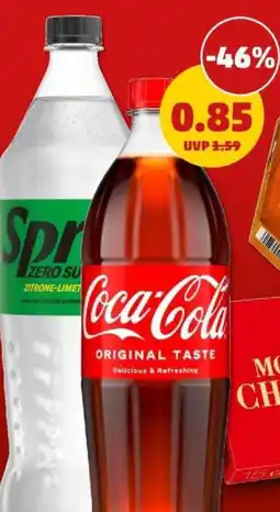 PENNY SPRITE, COCA- COLA, FANTA oder MEZZO MIX Angebot