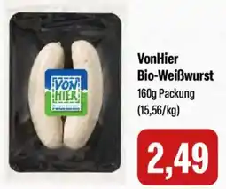 Feneberg VON HIER VonHier Bio Weißwurst Angebot