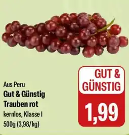 Feneberg Gut & Günstig Trauben rot Angebot