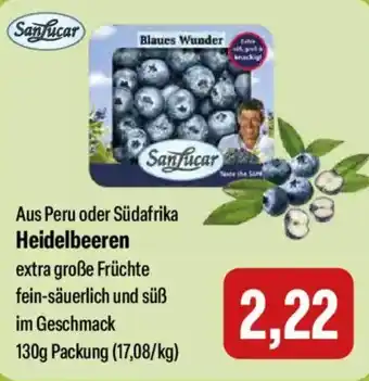 Feneberg Sanfucar Heidelbeeren Angebot