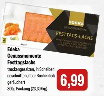 Feneberg Edeka Genussmomente Festtagslachs Angebot