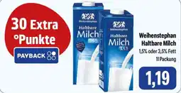 Feneberg Weihenstephan Haltbare Milch Angebot
