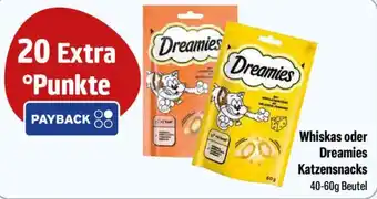 Feneberg Whiskas oder Dreamies Katzensnacks Angebot