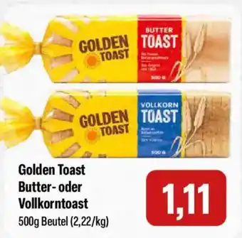 Feneberg Golden Toast Butter- oder Vollkorntoast Angebot