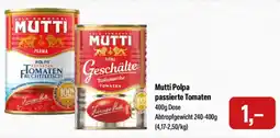 Feneberg Mutti Polpa passierte Tomaten Angebot