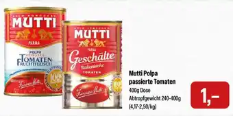 Feneberg Mutti Polpa passierte Tomaten Angebot