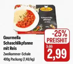Feneberg Gourmella Schaschlikpfanne mit Reis Angebot