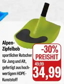 Feneberg Alpen Zipfelbob Angebot