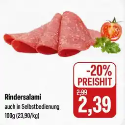 Feneberg METZGEREI FENEBERG Rindersalami Angebot