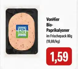 Feneberg VonHier Bio Paprikalyoner Angebot