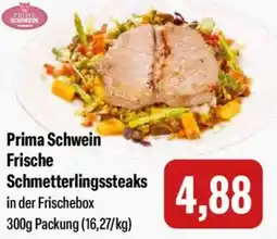 Feneberg Prima Schwein Frische Schmetterlingssteaks Angebot