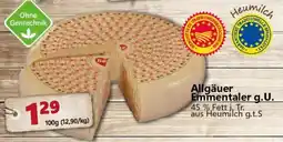 Feneberg Allgäuer Emmentaler g.U. Angebot