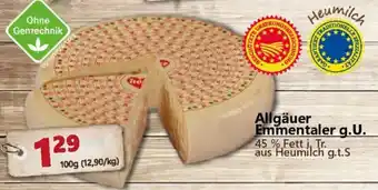 Feneberg Allgäuer Emmentaler g.U. Angebot