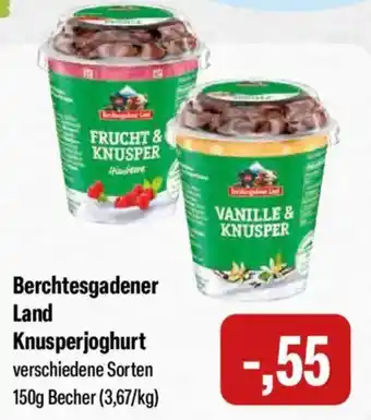 Feneberg Berchtesgadener Land Knusperjoghurt Angebot