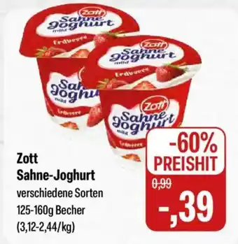 Feneberg Zott Sahne Joghurt Angebot