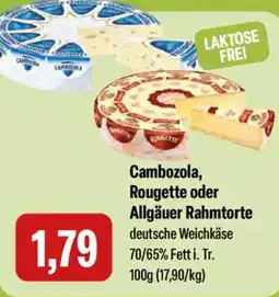 Feneberg Cambozola, Rougette oder Allgäuer Rahmtorte Angebot