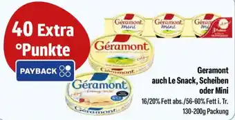 Feneberg Geramont auch Le Snack, Scheiben oder Mini Angebot