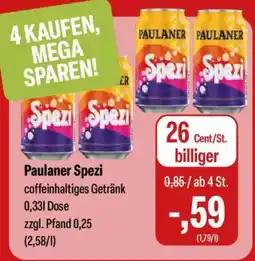 Feneberg Paulaner Spezi Angebot