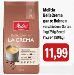 Feneberg Melitta BellaCrema ganze Bohnen Angebot