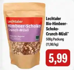 Feneberg Lechtaler Bio Himbeer Schoko Crunch Müsli Angebot