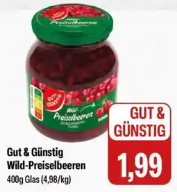 Feneberg Gut & Günstig Wild Preiselbeeren Angebot