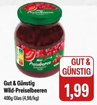 Feneberg Gut & Günstig Wild Preiselbeeren Angebot