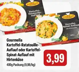 Feneberg Gourmella Kartoffel Ratatouille Auflauf oder Kartoffel Spinat Auflauf mit Hirtenkäse Angebot