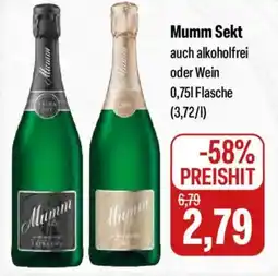 Feneberg Mumm Sekt Angebot