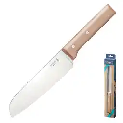 Netto Marken-Discount OPINEL Parallele Santoku Küchenmesser Kochmesser Fleisch Fisch Messer Holzgriff Angebot