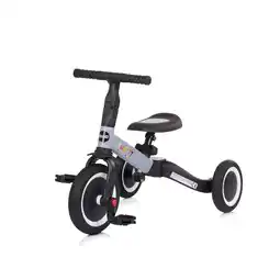 Netto Marken-Discount Chipolino Dreirad Smarty 2 in 1 Laufrad Gummireifen umbaubar Pedale verstellbar grau Angebot