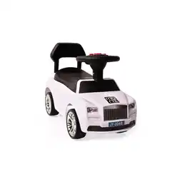 Netto Marken-Discount Rutscher, Kinderauto Baron JY-Z04B mit Musikfunktion, ab 18 Monate bis 25 kg weiss Angebot