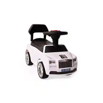 Netto Marken-Discount Rutscher, Kinderauto Baron JY-Z04B mit Musikfunktion, ab 18 Monate bis 25 kg weiss Angebot