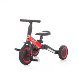 Netto Marken-Discount Chipolino Dreirad Smarty 2 in 1 Laufrad Gummireifen umbaubar Pedale verstellbar rot Angebot