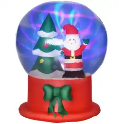 Netto Marken-Discount Outsunny Aufblasbare Weihnachtsdekoration Polyester-Stoff(100%) Angebot