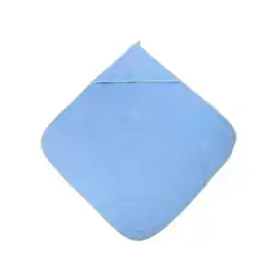 Netto Marken-Discount Lorelli Baby-Badehandtuch 80 x 80 cm, Kapuzenhandtuch, Badetuch, ab Geburt blau Angebot