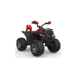 Netto Marken-Discount Moni Kinder Elektroquad Majestic QLS-3288 Buggy, Musikfunktion, Scheinwerfer rot Angebot