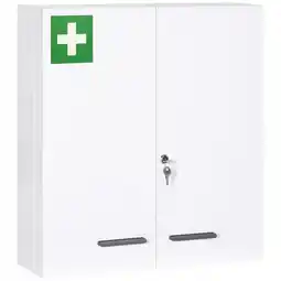 Netto Marken-Discount kleankin Medizinschrank Kaltgewalzter Stahl Angebot