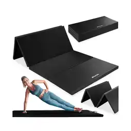 Netto Marken-Discount tectake Gymnastikmatte, klappbar und erweiterbar, hautfreundlich und pflegeleicht, 240 x 120 x 5 cm Angebot