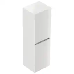 Netto Marken-Discount Limes Badezimmer Hochschrank 112cm Softclose Wandmontage weiß Hgl Angebot