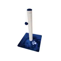 Netto Marken-Discount NYVI Katzen Kratzstamm Milano 63 cm groß Dunkelblau – Katzen Kratzbaum Sisal Kratz Säule Angebot