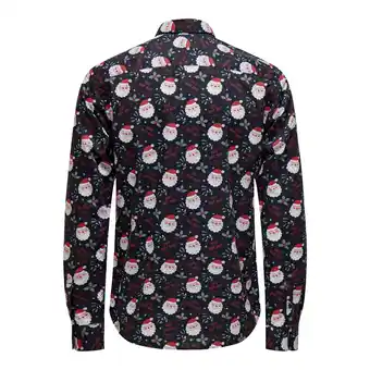 Netto Marken-Discount Only & Sons Hemd ONSALF XMAS Langarmhemd Angebot