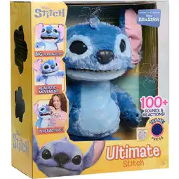 Netto Marken-Discount Just Play Kuscheltier Disney Stitch Ultimate Stitch Interactive Feature Plüschfigur Angebot