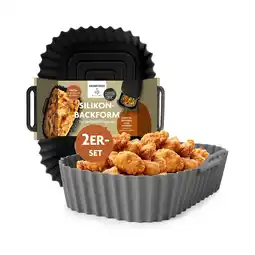 Netto Marken-Discount KitchBo Silikonform 20x15x6,3cm schwarz/grau Angebot