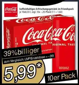 Norma koffeinhaltiges Erfrischungsgetränk im Friendspack Angebot