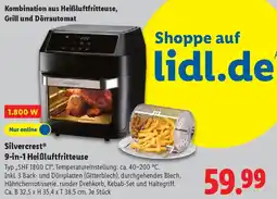 Lidl Silvercrest 9-in-1 Heißluftfritteuse Angebot