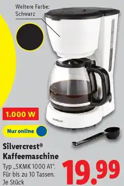 Lidl Silvercrest Kaffeemaschine Angebot