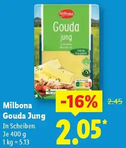 Lidl Milbona Gouda Jung Angebot