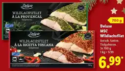 Lidl Deluxe MSC Wildlachsfilet Angebot